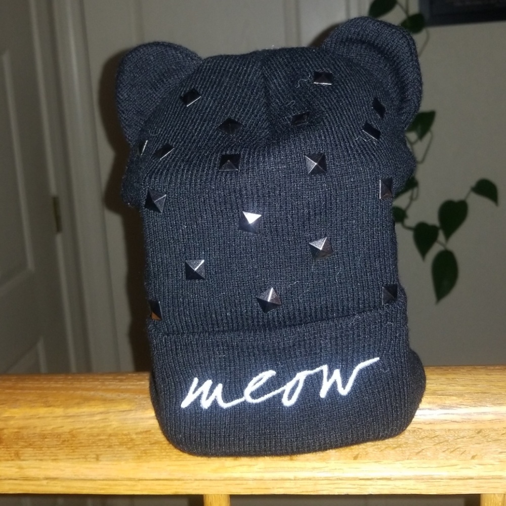 SOLD Cat Ear Cap